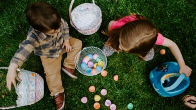 Join the Easter egg hunt in the Botanical Gardens Italy