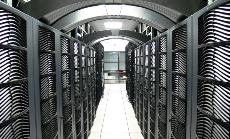 University data centre servers illustrating self-hosted AI moderation infrastructure